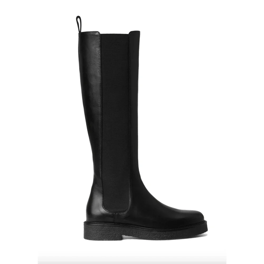 Staud Tall Palomino Boot in Black 38 - Picture 2 of 4